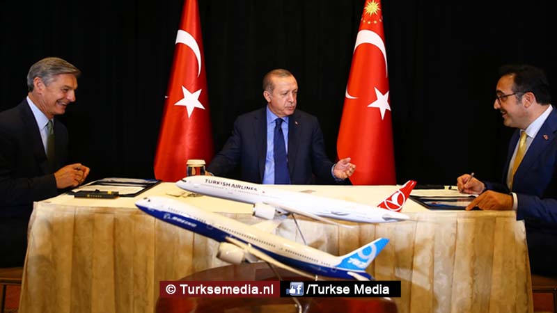 Feest bij Turkish Airlines: grote order nieuwste Boeings
