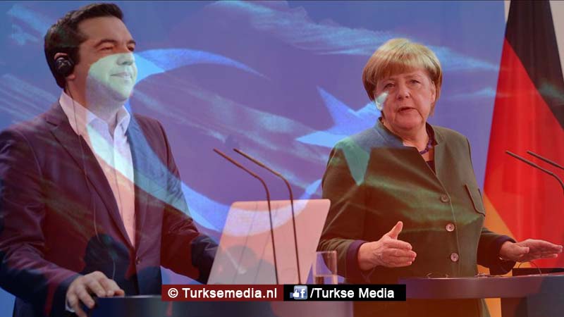 Griekenland haalt uit naar Merkel om Turkije