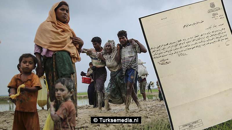 Rohingya-moslims hielpen Ottomaanse Rijk