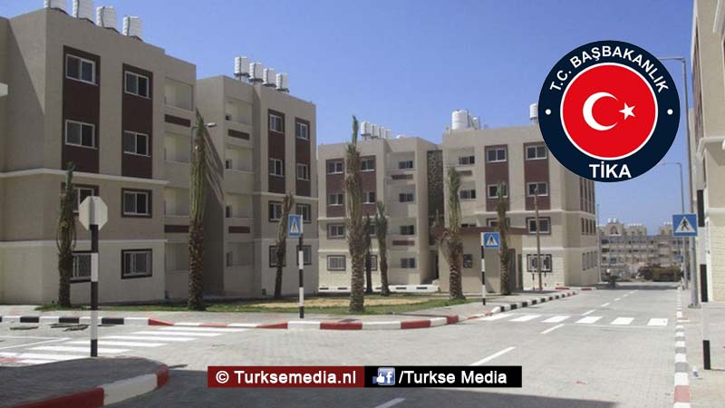 Turkije bouwt honderden nieuwe huizen voor Palestijnen in Gaza