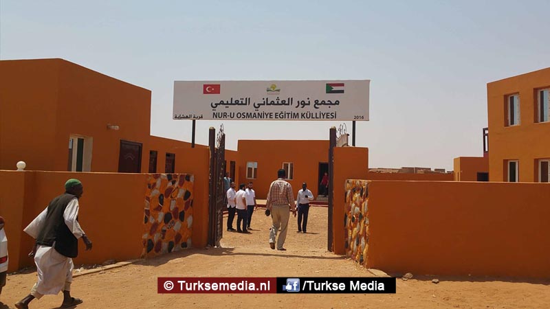 Turkije bouwt school voor kinderen in Sudan