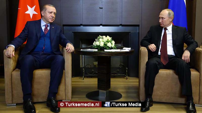 Putin: Banden met Turkije weer als vanouds, politieke oplossing Syrië