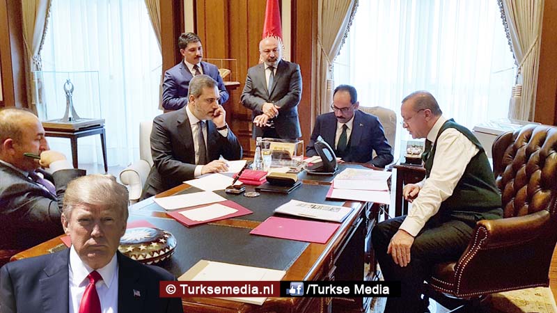 Trump belt Erdoğan: 'VS stopt wapenlevering aan terreurgroep YPG'