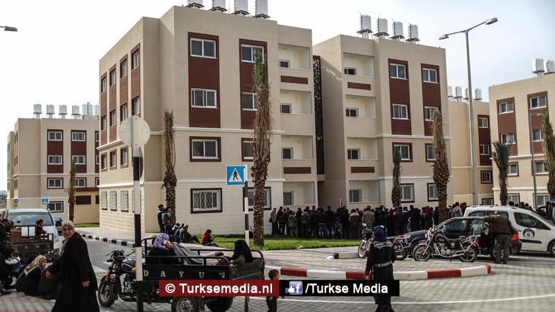 Turkije geeft huizen cadeau aan duizenden Palestijnen in Gaza