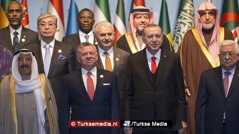 Fotospecial: Turkije zorgt voor historische moslimtop en eenheid