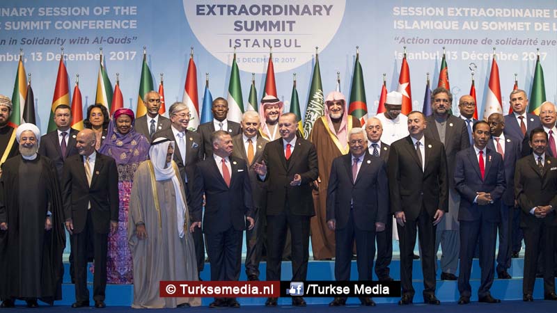 Moslimlanden bijeen in Istanbul: Oost-Jeruzalem erkend als hoofdstad Palestina