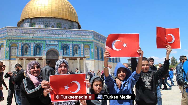 Palestina bedankt Turkije: ‘Trots op jullie’