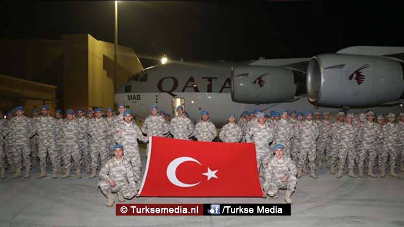 Turkije stuurt extra militairen en materieel naar Qatar