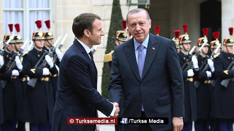 Macron ontvangt Erdoğan: Turkije en Frankrijk doen goede zaken