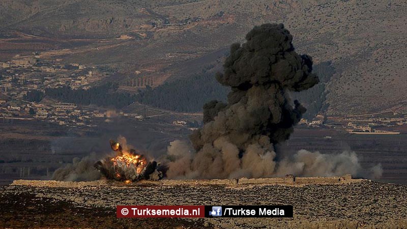 Turkije start militaire operatie ‘Olijftak’ in Afrin: terreurdoelen onder vuur