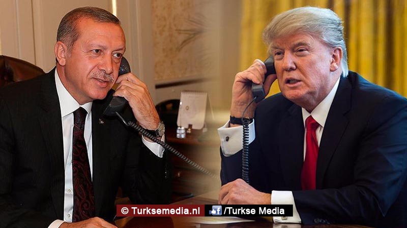 VS valt zwaar door de mand na gesprek tussen Erdoğan en Trump