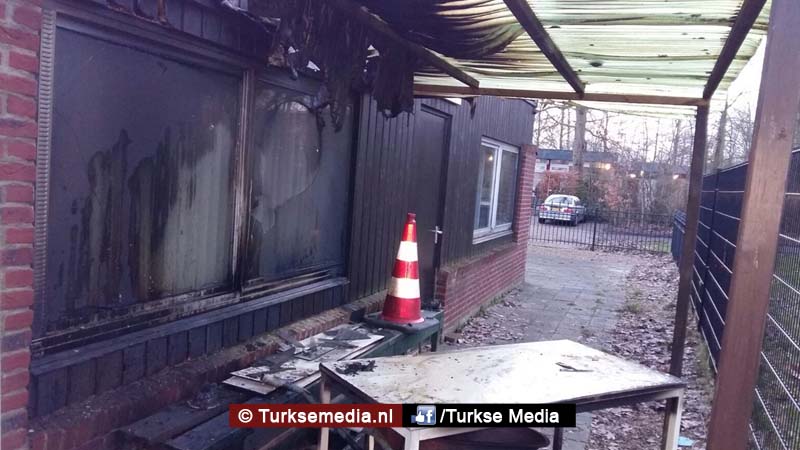 Brandstichting bij moskee in Drachten (Friesland)