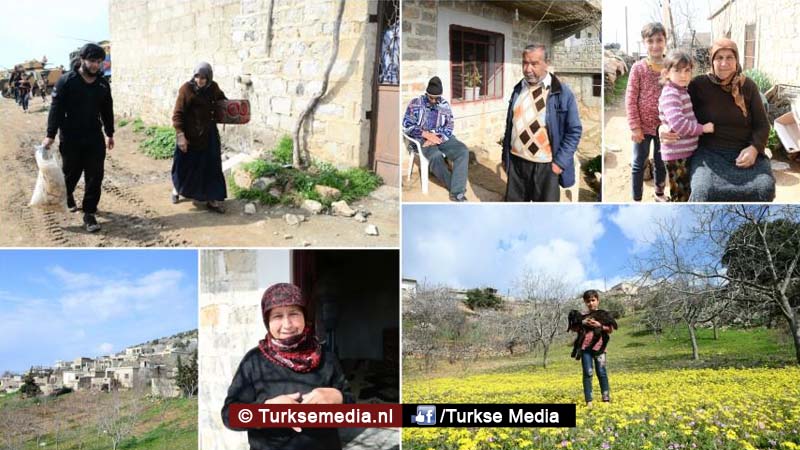 Eerste gevluchte Syriërs dankzij Turkije terug naar Afrin: Turken verzorgen ons