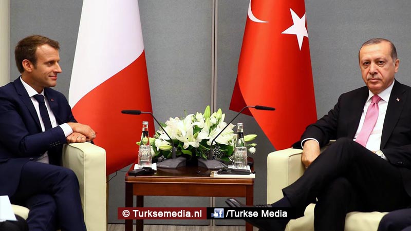 Franse president corrigeert uitspraak na Turkse uithaal