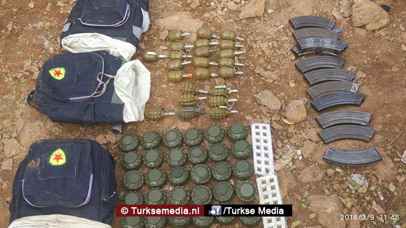Hoe komt PYD/YPG aan deze verboden landmijnen in Afrin?