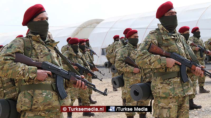 Speciale Koerden klaar voor de strijd tegen PKK/PYD in Afrin