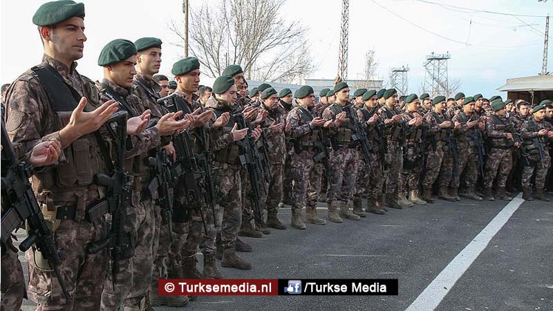 Turkse speciale eenheden melden zich massaal vrijwillig aan voor legeroperatie Afrin