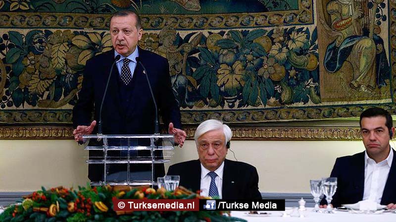 Erdoğan boort ‘dreigende’ Griekse president compleet de grond in