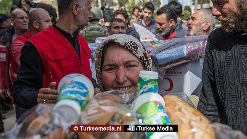 Koerden in Afrin dolblij met komst Turken: ‘Onze moslimbroeders zijn gearriveerd’