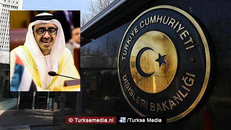 VAE irriteert Turkije opnieuw, ontvangt ongekend harde uithaal