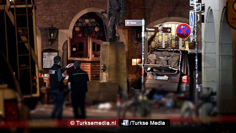 Stilte in Duitsland nadat aanslagpleger Münster geen moslim is