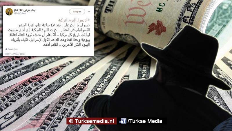 Cohen: Joodse lobby achter vrije val Turkse lira