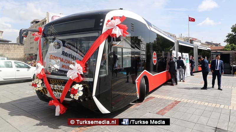 Turkije neemt nieuwste elektrische bussen van eigen makelij in gebruik