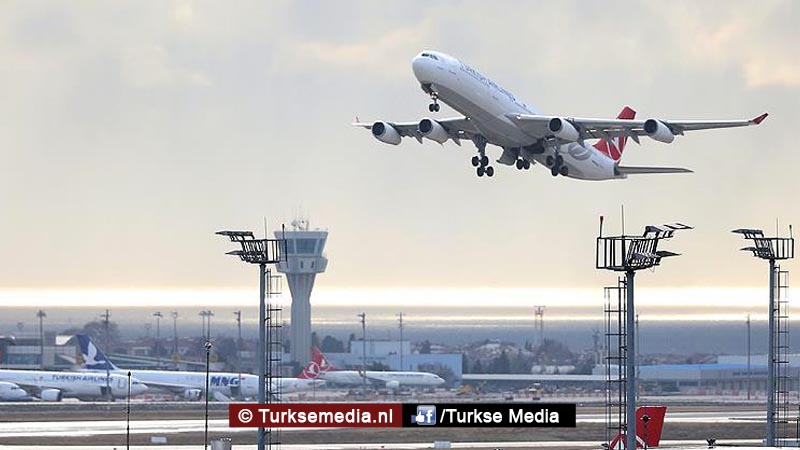 Turkije stoot alle Europese luchthavens van de troon