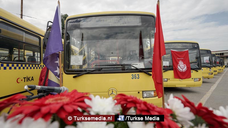 Turkse gemeente geeft Bosnië bussen cadeau