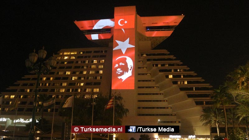Qatar viert uitslag Turkse verkiezingen