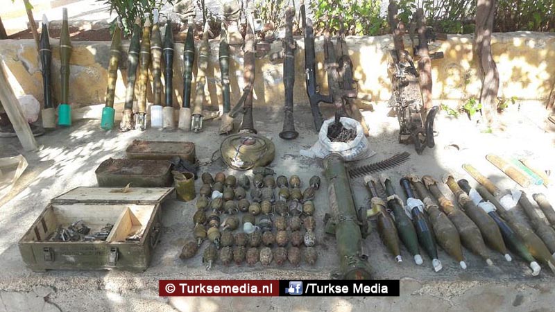 Turkse schoonmaak in Afrin in volle gang