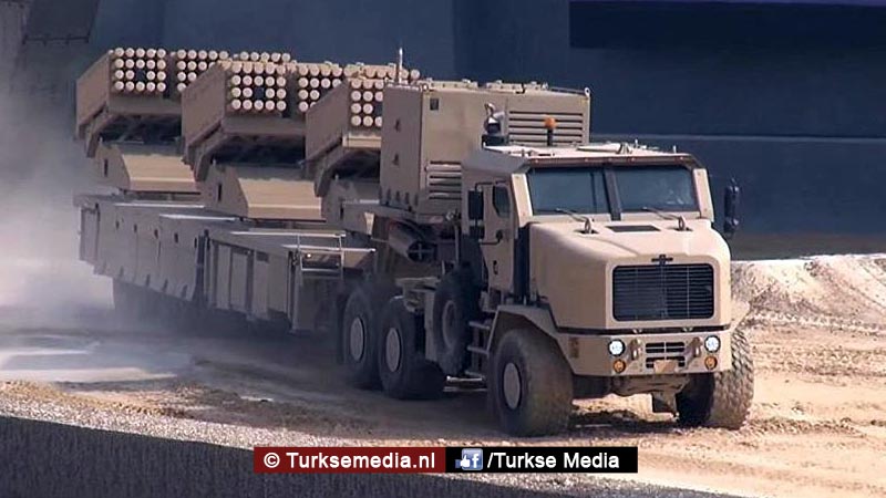 Turkije schrijft geschiedenis met ’s werelds grootste raketartillerie van eigen makelij