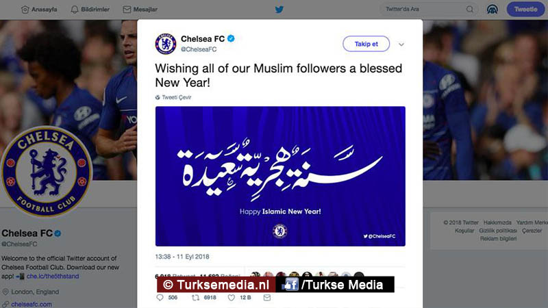 Chelsea wenst moslims gezegend Islamitisch nieuwjaar