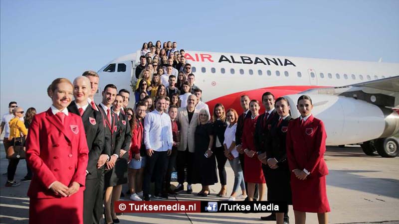 Erdoğan helpt Albanië aan een nationale luchtvaartmaatschappij