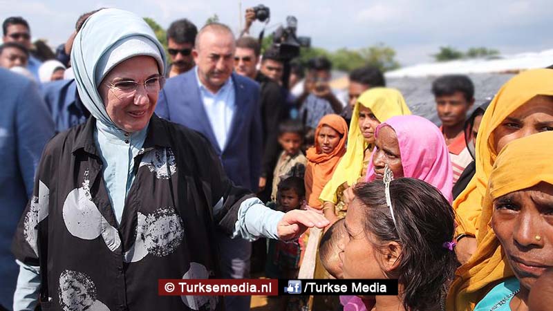 Humaniteitsprijs voor first lady Turkije