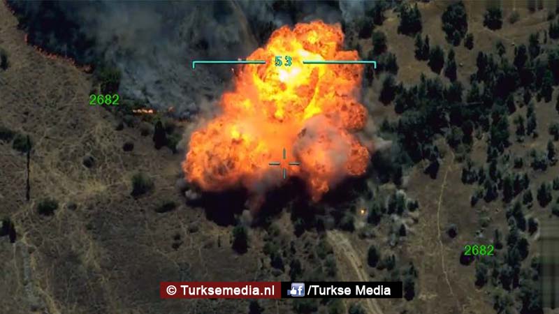 Turkije toont nieuwe beelden uitschakeling terroristen in Noord-Irak
