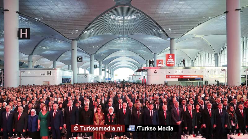 Turkije opent grootste luchthaven ter wereld: 'Istanbul Airport'