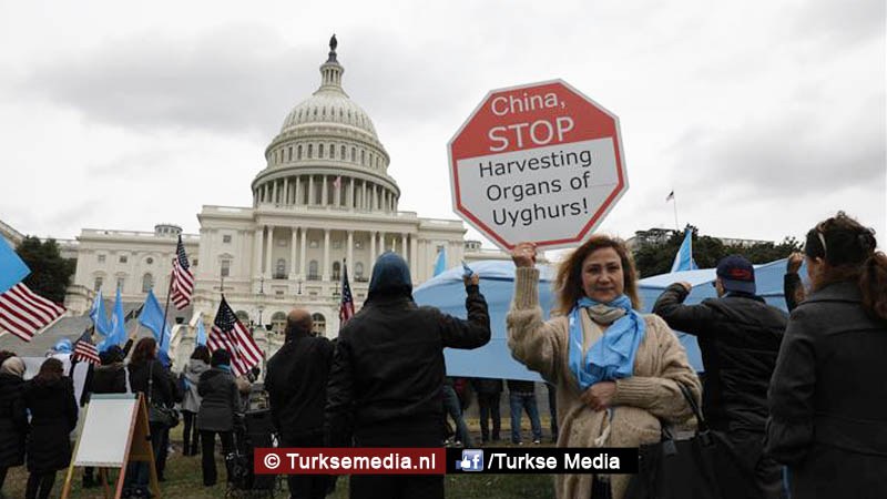 Protesten in VS voor Oeigoeren: ‘Ik ben geen Chinees, maar moslim’