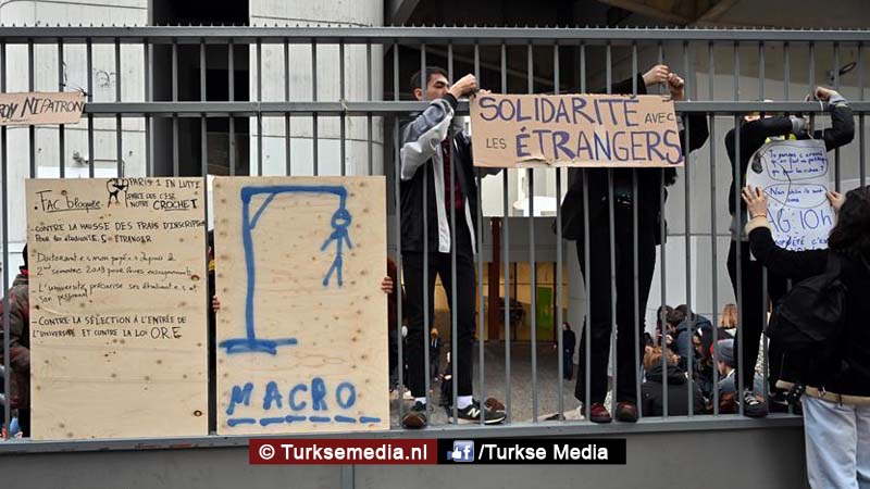 Frankrijk arresteert tientallen studenten