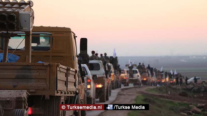 Syrische oppositie versterkt Turks offensief tegen YPG