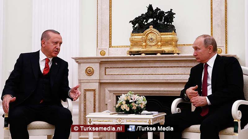 Erdoğan en Putin bijeen voor Syrië
