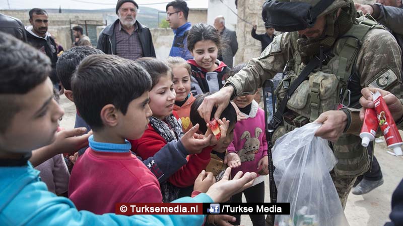 Turkije enige land in Syrië uit humanitair oogpunt