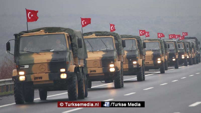 Turkije stuurt extra zwaar materieel naar Syrische grens