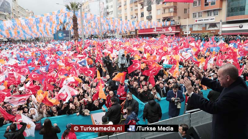 Erdoğan: Europeanen leven veilig dankzij Turkije