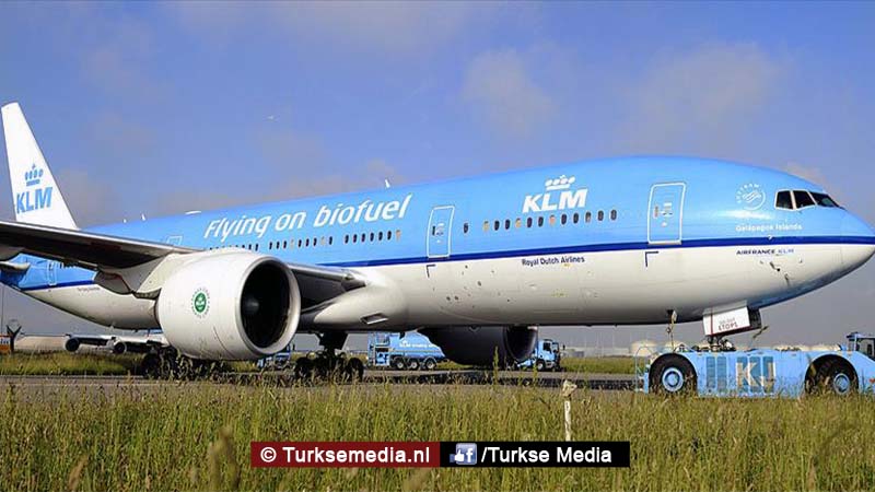 KLM-toestellen botsen op Schiphol