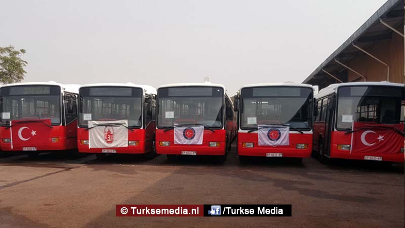 Turkije doneert bussen aan Sudan