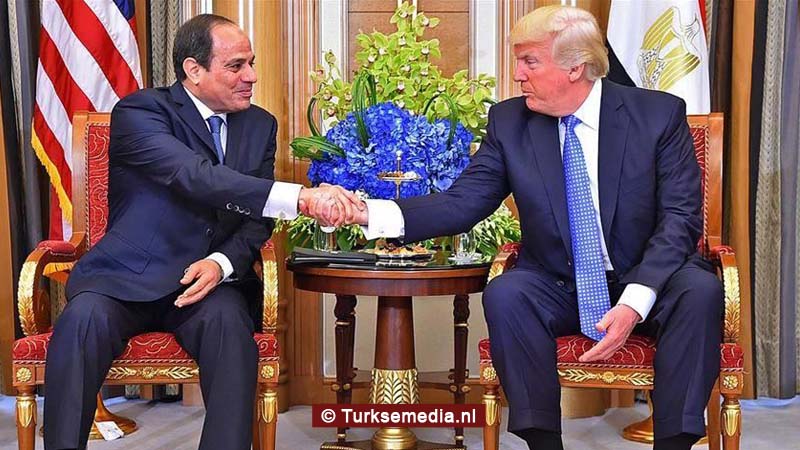Trump erg tevreden met Sisi