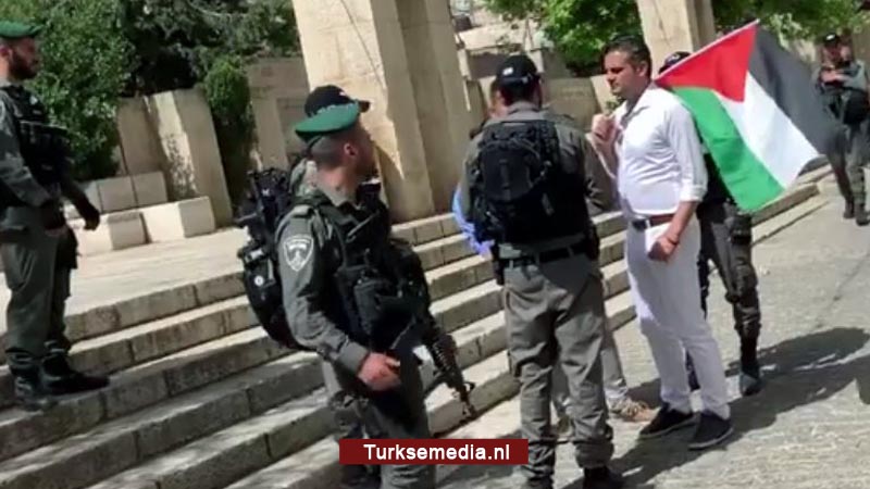 Tunahan Kuzu aangehouden door Israëlische soldaten