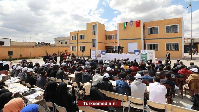 Turkse universiteit richt faculteiten op in bevrijd Noord-Syrië