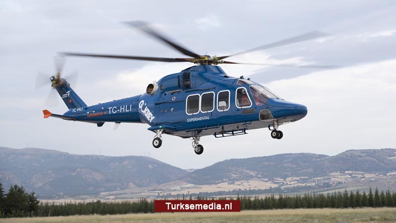 Turkse helikopter maakt eerste certificeringsvlucht